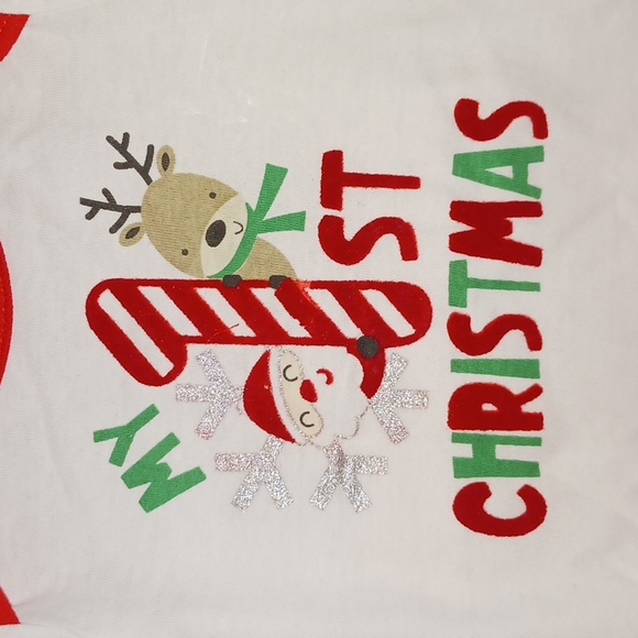 1st Christmas jammies set - Picture 3 of 4